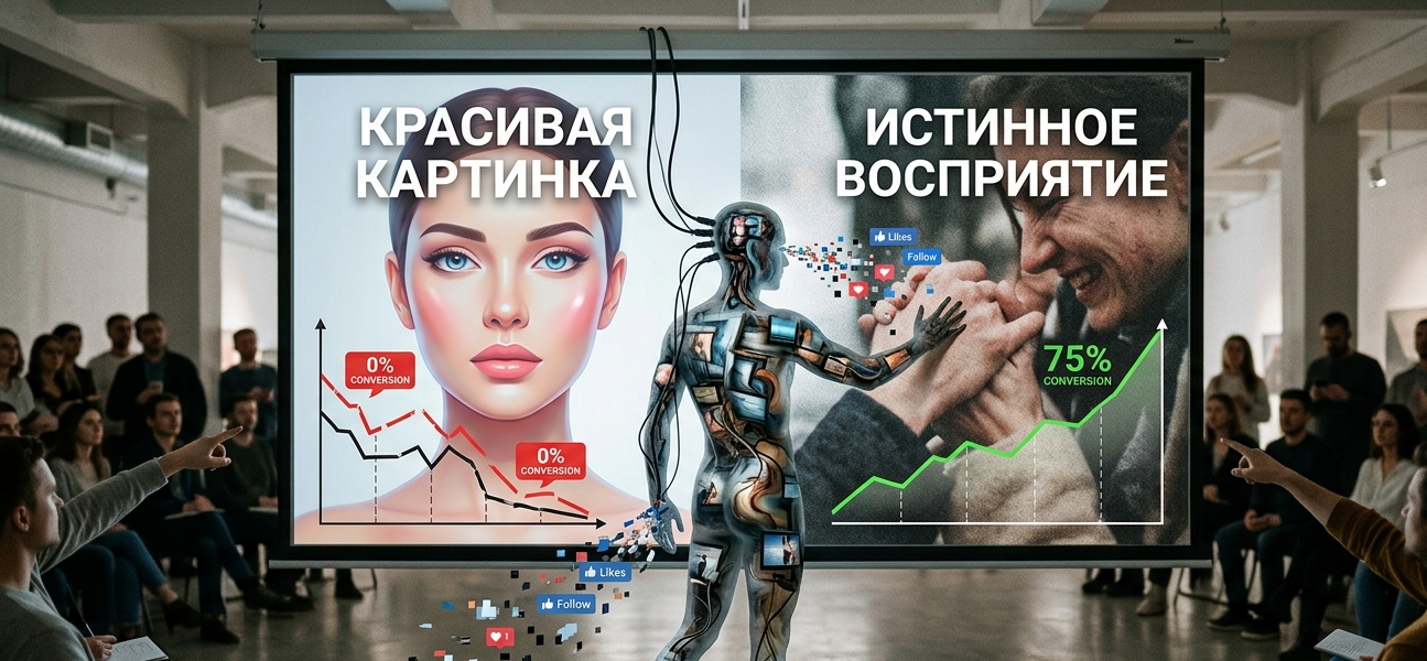 Психология зрителя: почему «красивая картинка» больше не конвертирует